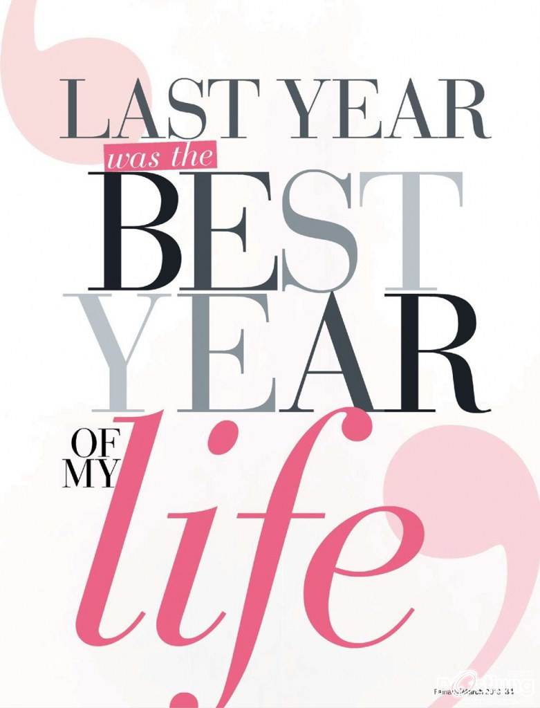 Anne Hathaway @ Fairlady March 2013