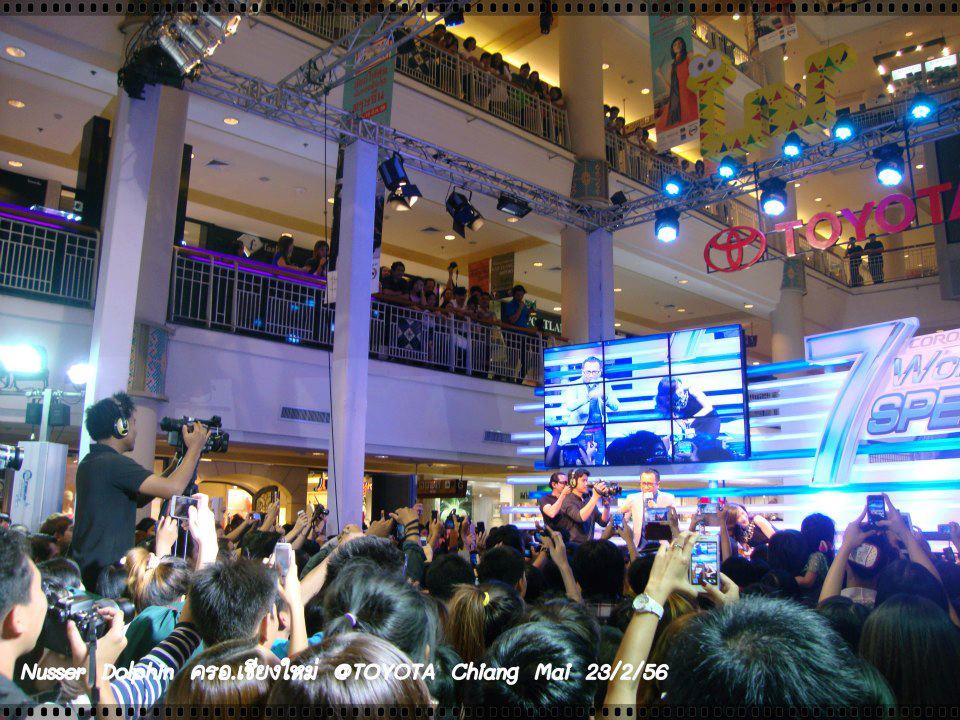สวยเริ่ดดุจนางพญา@TOYOTA CHIANG MAI !!