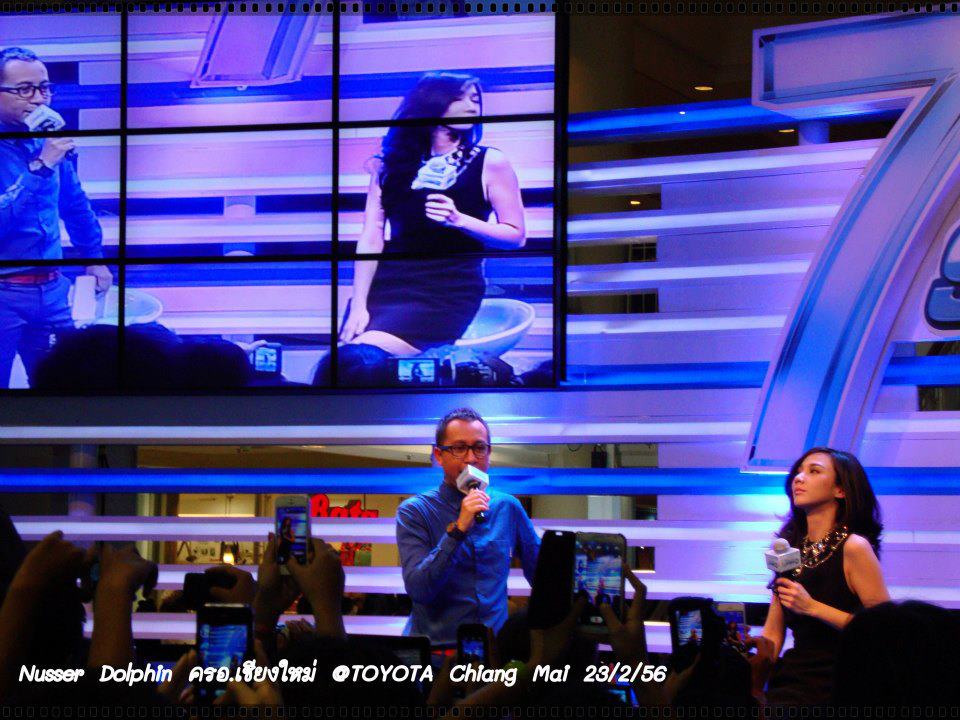 สวยเริ่ดดุจนางพญา@TOYOTA CHIANG MAI !!