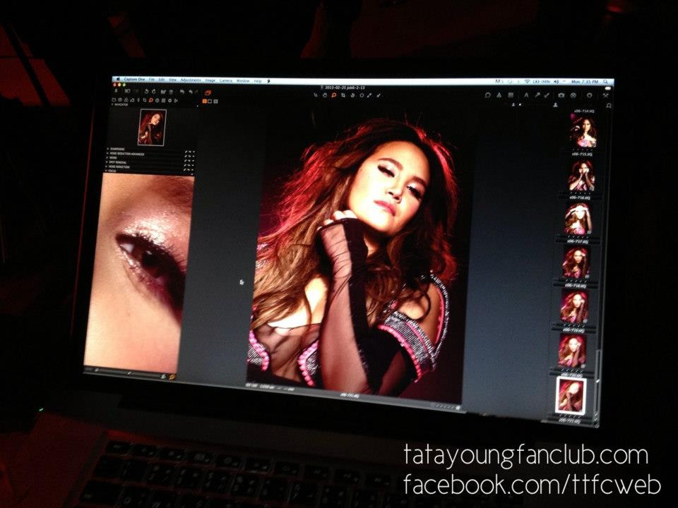 6.2.13 Poster Shooting : Tata Young