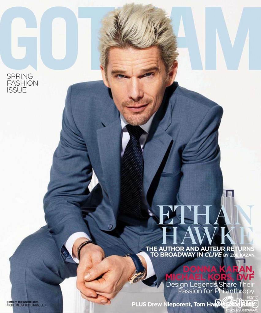 Ethan Hawke @ Gotham Magazine Spring 2013