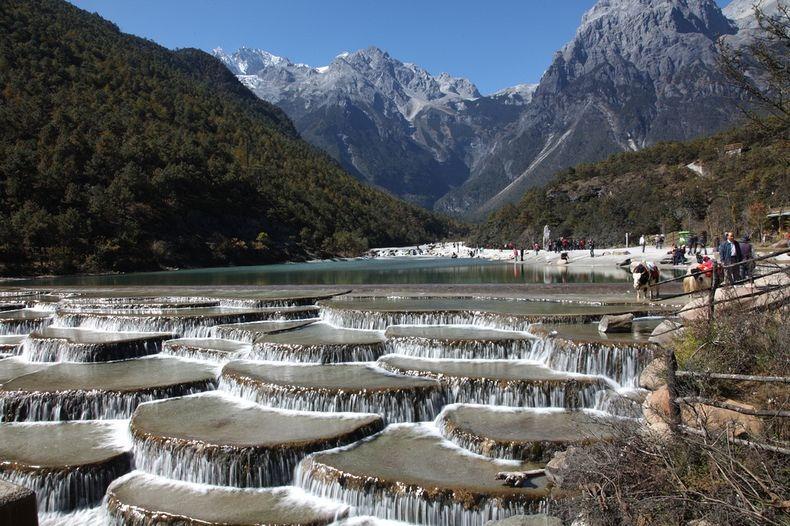 Baishui ลานเเม่น้ำสีขาว ณ ประเทศจีน เเปลกจริงสวยจัง