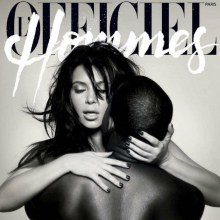 Kim Kardashian & Kanye West @ L'Officiel Hommes Paris Spring 2013