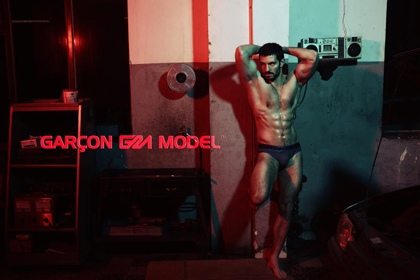 Danijel Galic for Gar&ccedil;on Model