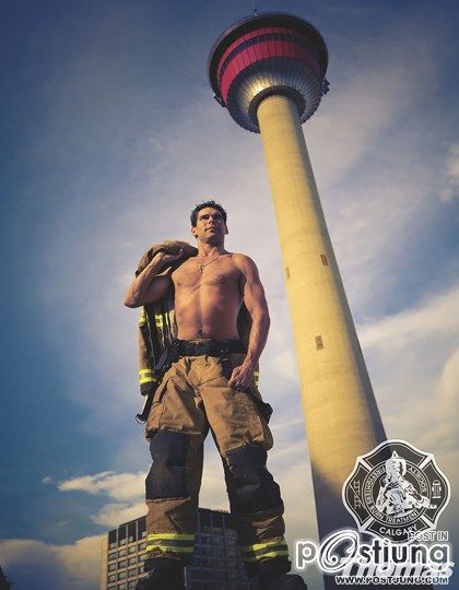 Calgary HotStuff Firefighters Calendar : HQ images