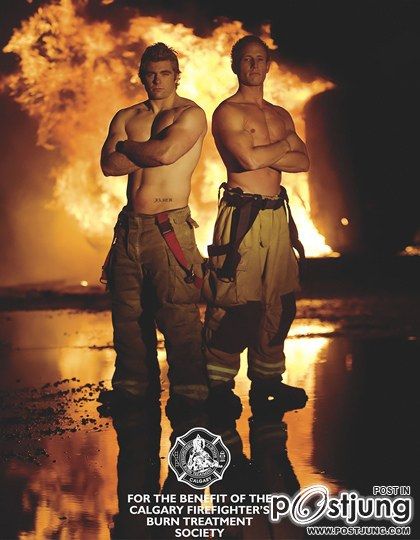 Calgary HotStuff Firefighters Calendar : HQ images