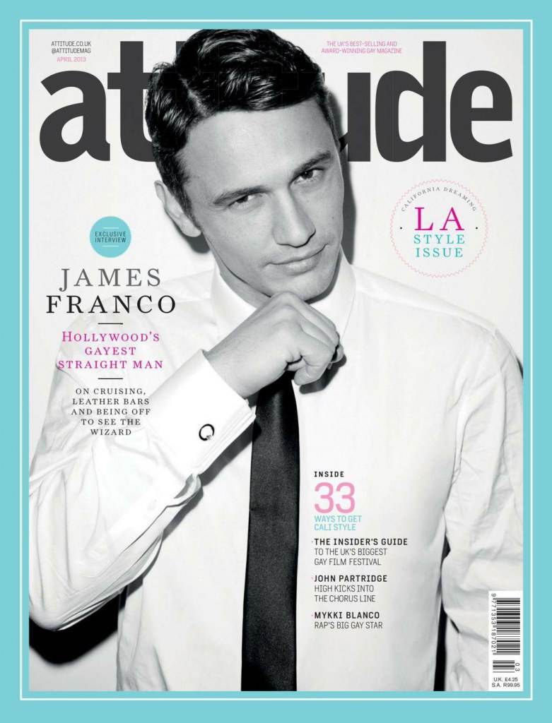James Franco @ Attitude UK April 2013