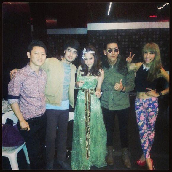 บอย ปกรณ์ กับ ขวัญ อุษามณี ในงานเปิดตัวภาพยนตร์ แจ๊คผู้สยบยักษ์ Jack the Giant Slayer