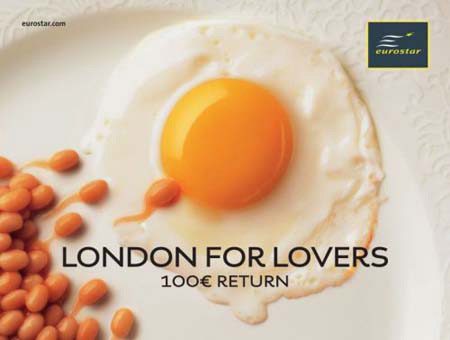 Eurostar.com – London for lovers - โฆษณารถไฟความเร็วสูง แต่เป็นแพคสำหรับคู่รัก ไปลอนดอน
