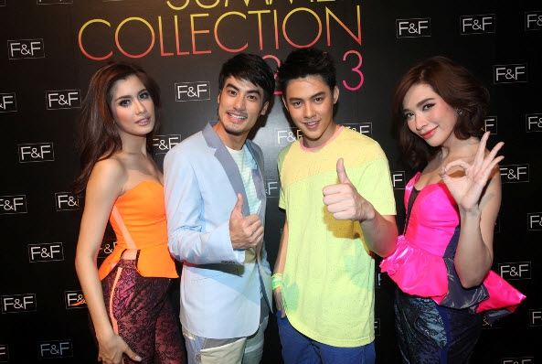 ภาพจากงาน F&F summer collection 201