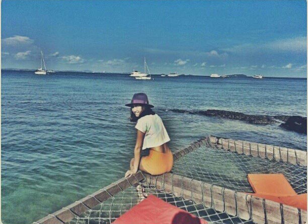 สุดสวีท! เจี๊ยบ ควง อาร์ ลั้ลลาที่เกาะเสม็ด