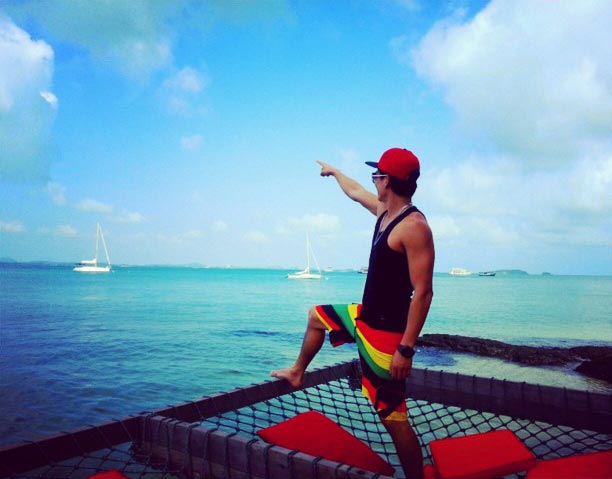 สุดสวีท! เจี๊ยบ ควง อาร์ ลั้ลลาที่เกาะเสม็ด