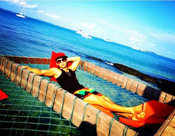 สุดสวีท! เจี๊ยบ ควง อาร์ ลั้ลลาที่เกาะเสม็ด