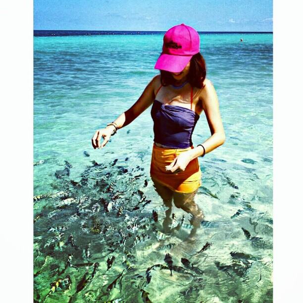 สุดสวีท! เจี๊ยบ ควง อาร์ ลั้ลลาที่เกาะเสม็ด