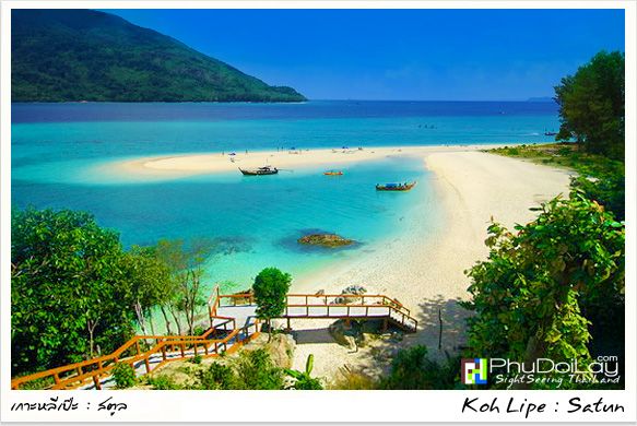 เกาะหลีเป๊ะ อาดัง ราวี ตะรุเตา สวรรค์กลางทะเลอันดามัน