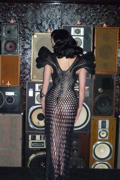ทึ่ง! ชุดเดรสสุดเซ็กซี่ ของ Dita Von Teese สร้างจาก 3D Printing