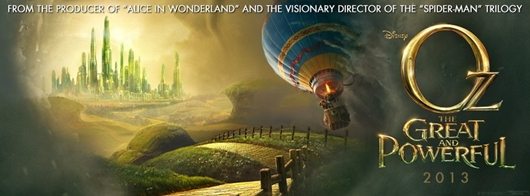 หนังใหม่ Oz: The Great and Powerful มหรรศจรรย์พ่อมดผู้ยิ่งใหญ่