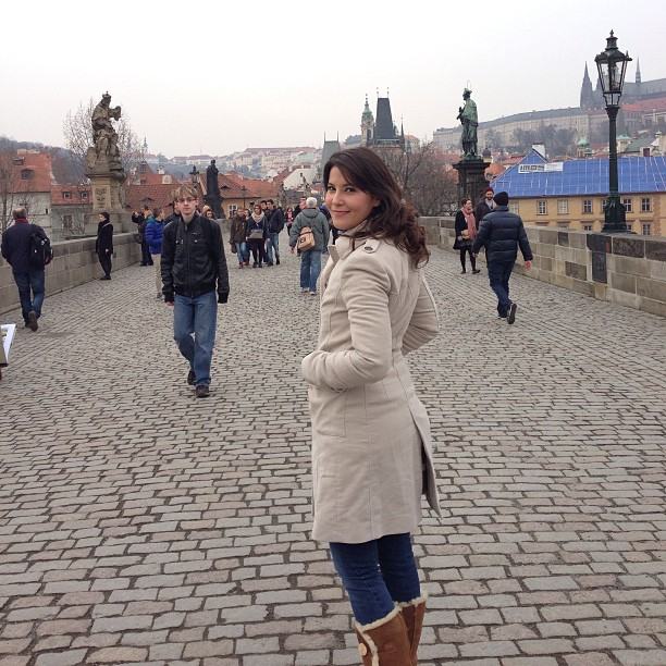 ธัญญ่า ควงแขนพ่อแม่ เที่ยวชมความงามในยุโรป