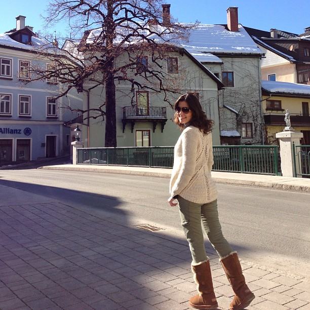 ธัญญ่า ควงแขนพ่อแม่ เที่ยวชมความงามในยุโรป