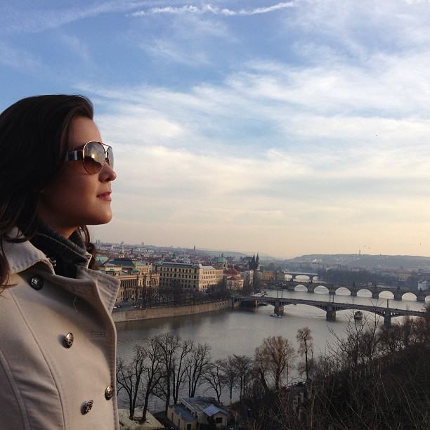 ธัญญ่า ควงแขนพ่อแม่ เที่ยวชมความงามในยุโรป