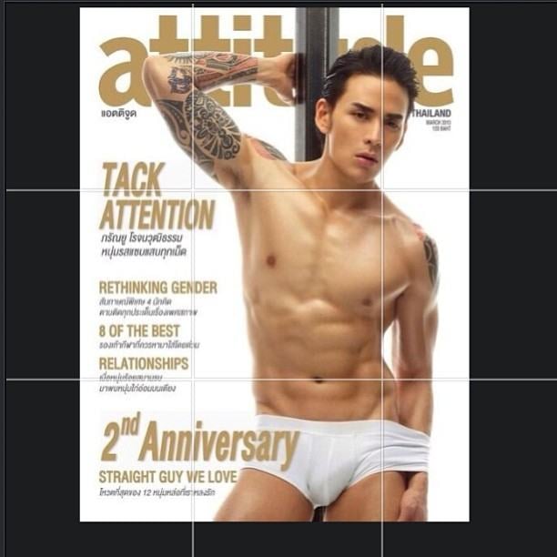 Attitude Magazine ครบรอบ 2 ปี กับ แทค ภรัณยู 10 มีนา ทุกแผงทั่วประเทศ