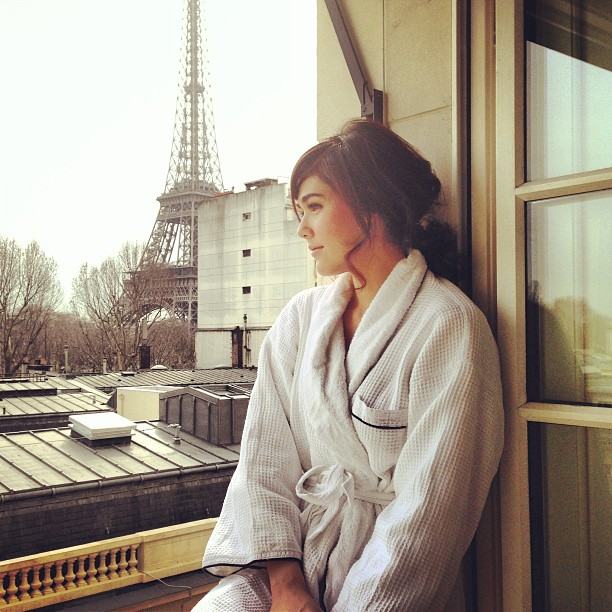 วันสุดท้ายใน "กรุงปารีส " ของเจ้าแม่แฟชั่น ชมพู่ อารยา