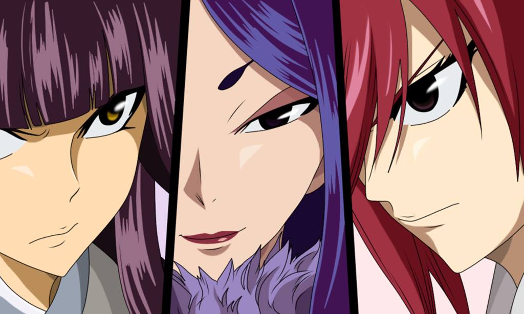 Kagura vs Minerva vs Erza