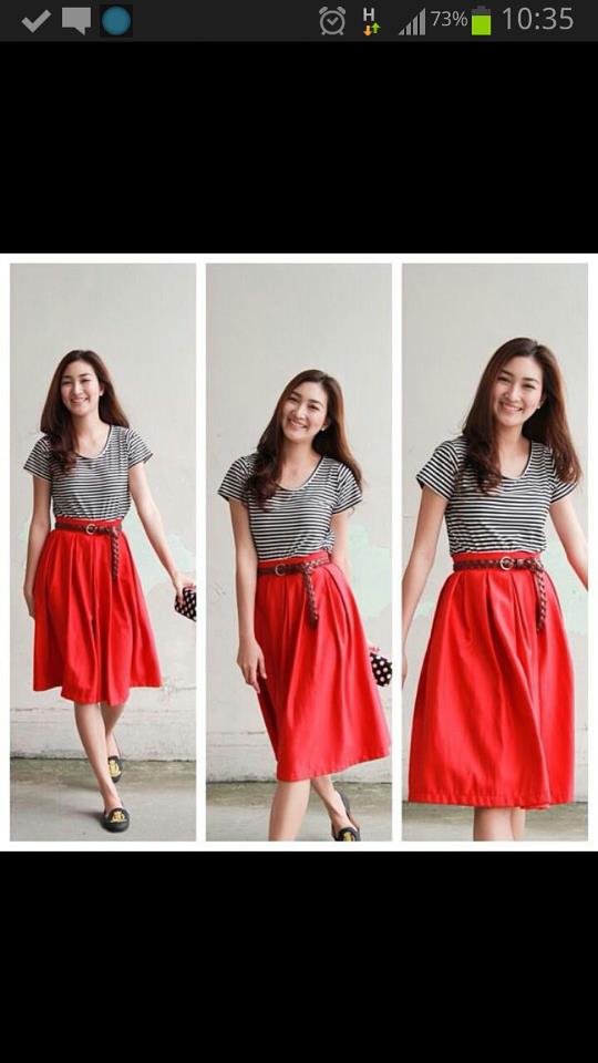 แพนเค้ก เขมนิจ ในลุคน่ารักๆ