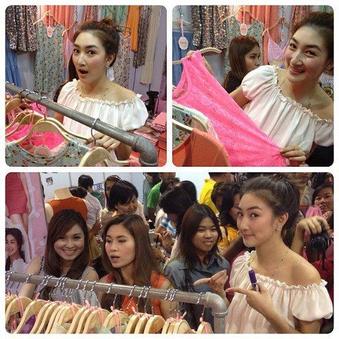 แพนเค้ก เขมนิจ ในลุคน่ารักๆ