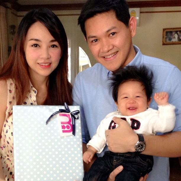 เป้ย ปานวาด กับลูกชายสุดน่ารัก น้องโปรด