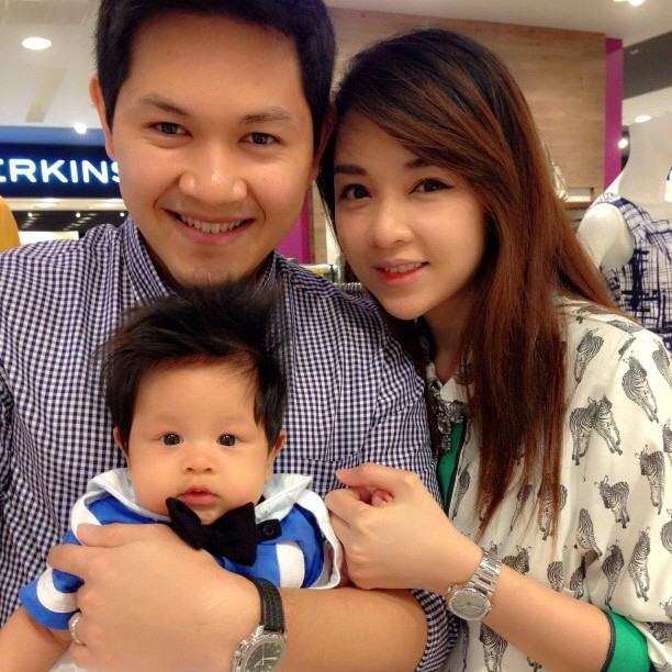 เป้ย ปานวาด กับลูกชายสุดน่ารัก น้องโปรด