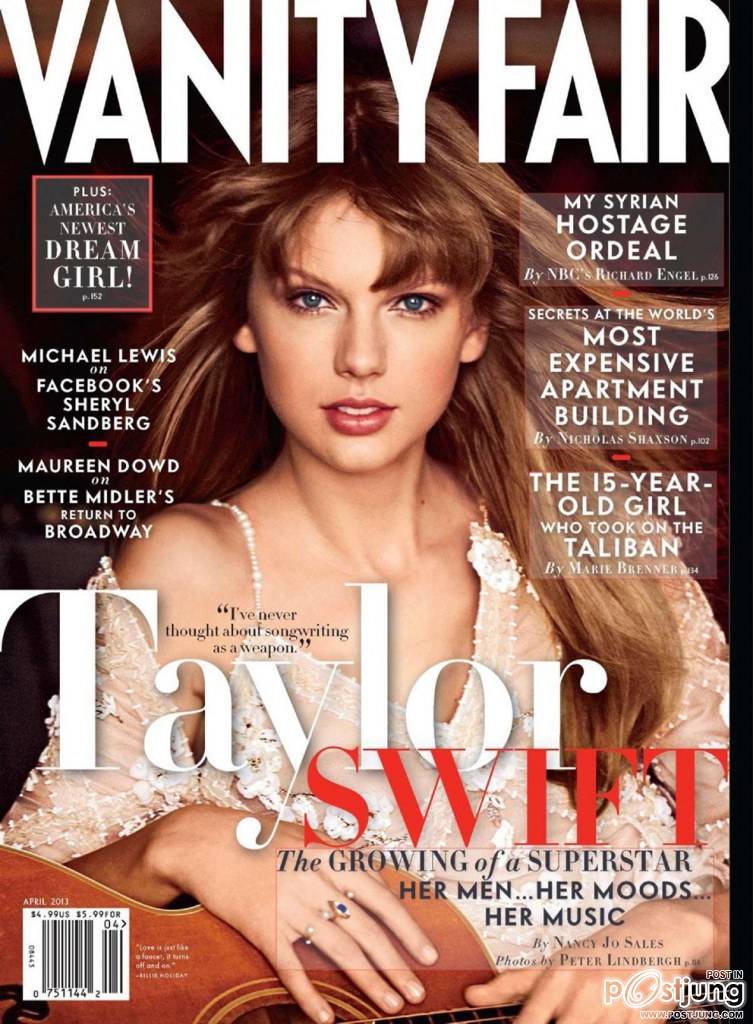 Taylor Swift @ Vanity Fair April 2013