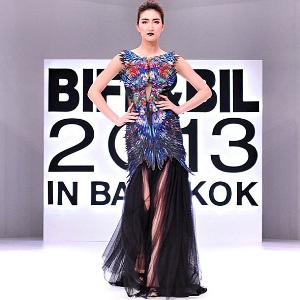 แพนเค้ก นางสวย เป๊ะมาก   BIFF&BIL2013 IN BANGKOK