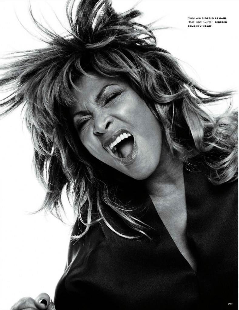 Tina Turner @ Vogue Germany April 2013