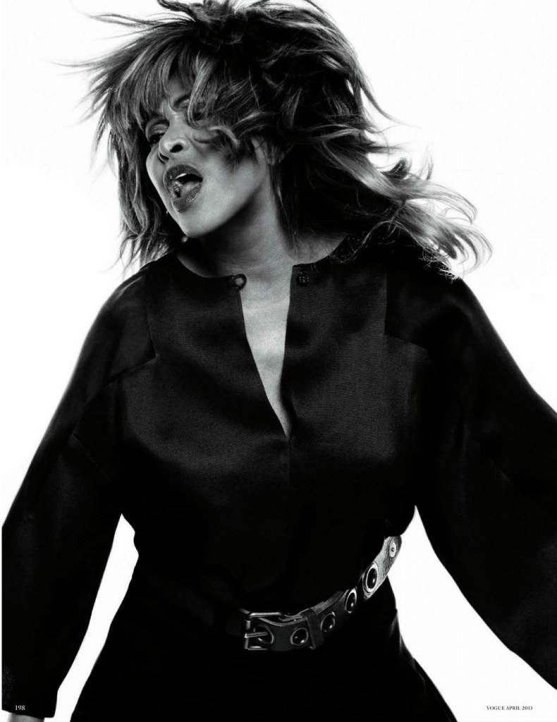 Tina Turner @ Vogue Germany April 2013