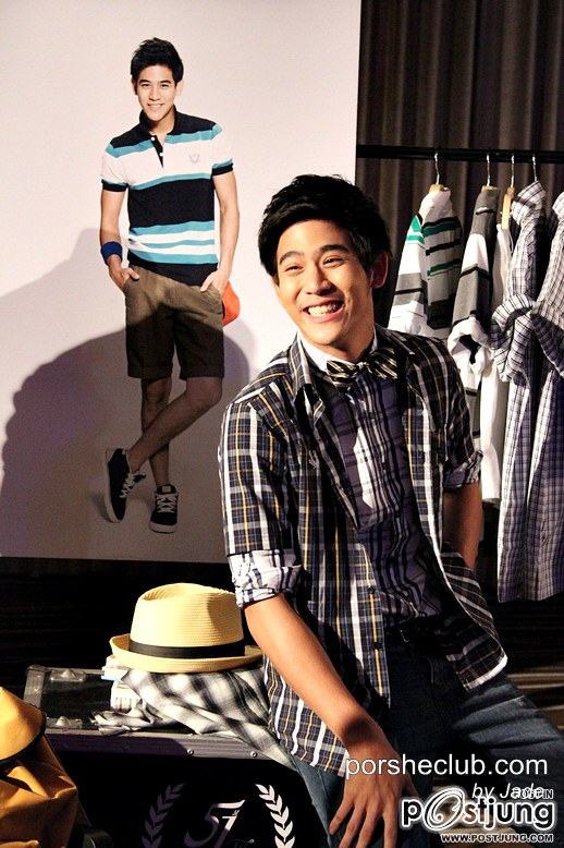 พอร์ซ...ใส่เสื้อลายได้ไฮโซมากๆ  บ่องต่ง