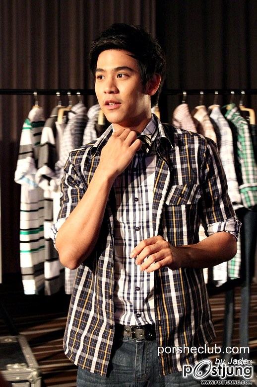 พอร์ซ...ใส่เสื้อลายได้ไฮโซมากๆ  บ่องต่ง