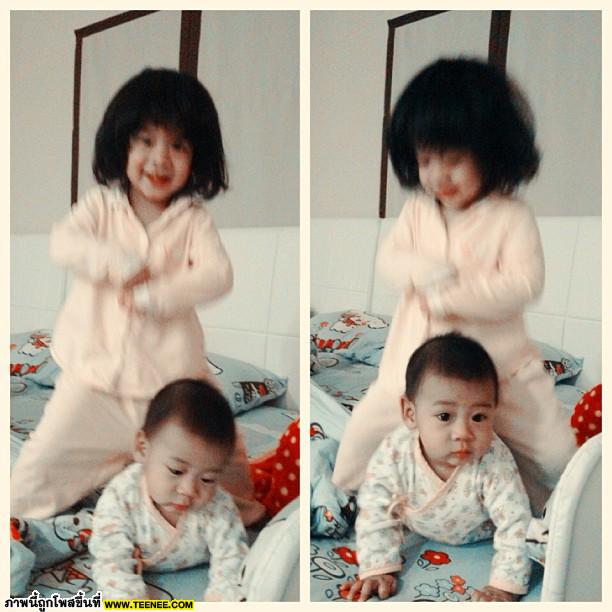 น่ารักอ่ะ'น้องยี่หวา'-'ยูจิน'ลูกสาว 2 หน่อของ 'บร๊ะเจ้าโจ๊ก'