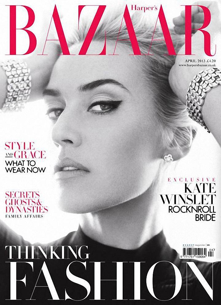 Kate Winslet @ Harper's Bazaar UK April 2013