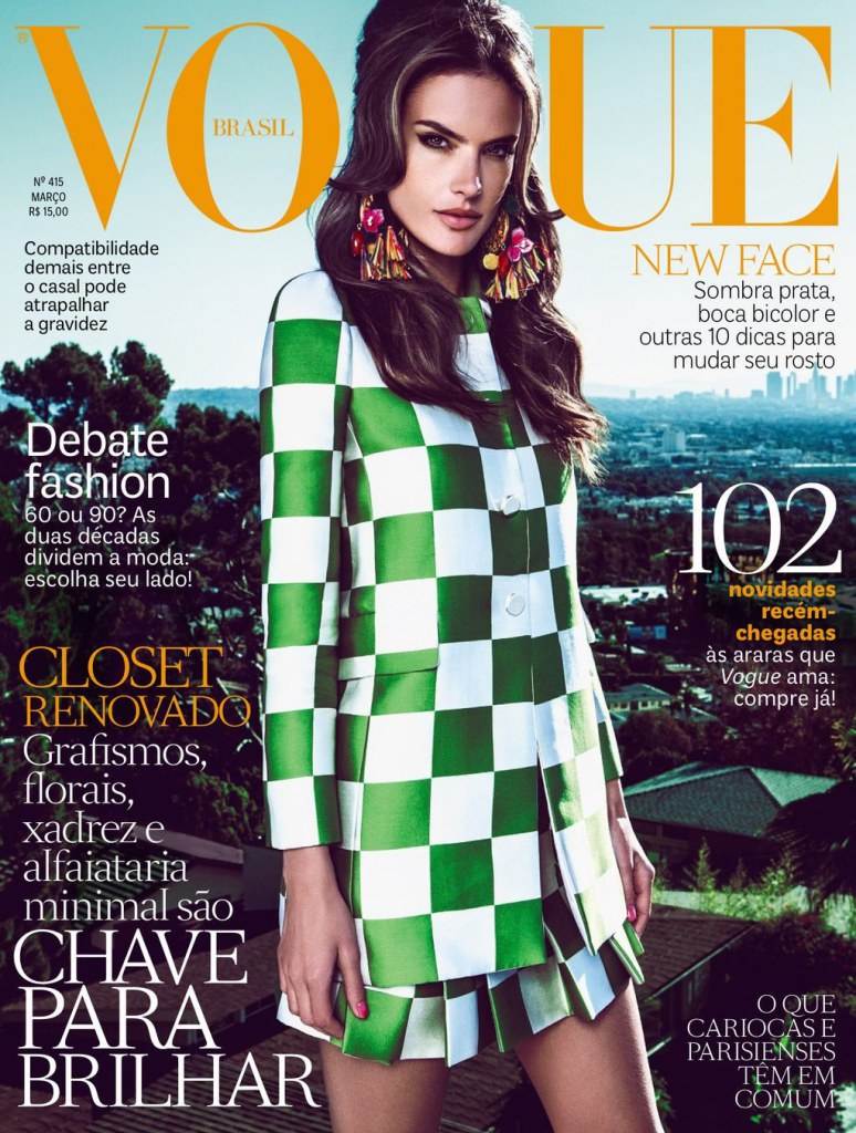 Alessandra Ambrosio @ Vogue Brazil March 2013