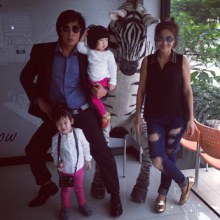 เปิ้ล นาคร เเละครอบครัว