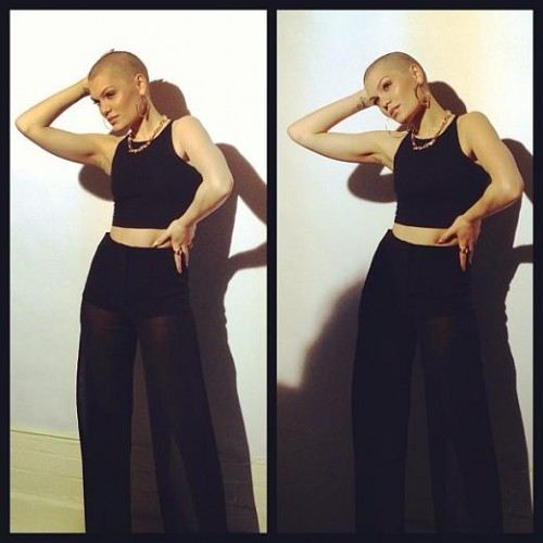 ช็อก!! วงการ !! " jessie j " โกนหัวโล้น