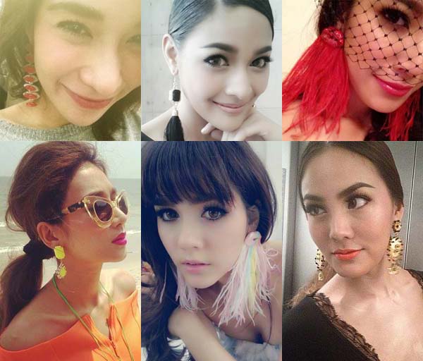 แฟชั่น ต่างหูสวย ๆ เก๋ ๆ ของเหล่าดารา