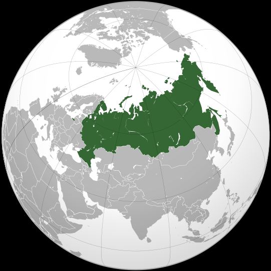 แผนที่ประเทศรัสเซียทั้งหมด