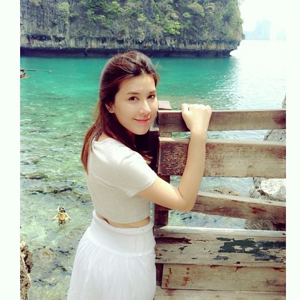 บี มาติกา สวยสวย จาก instagram