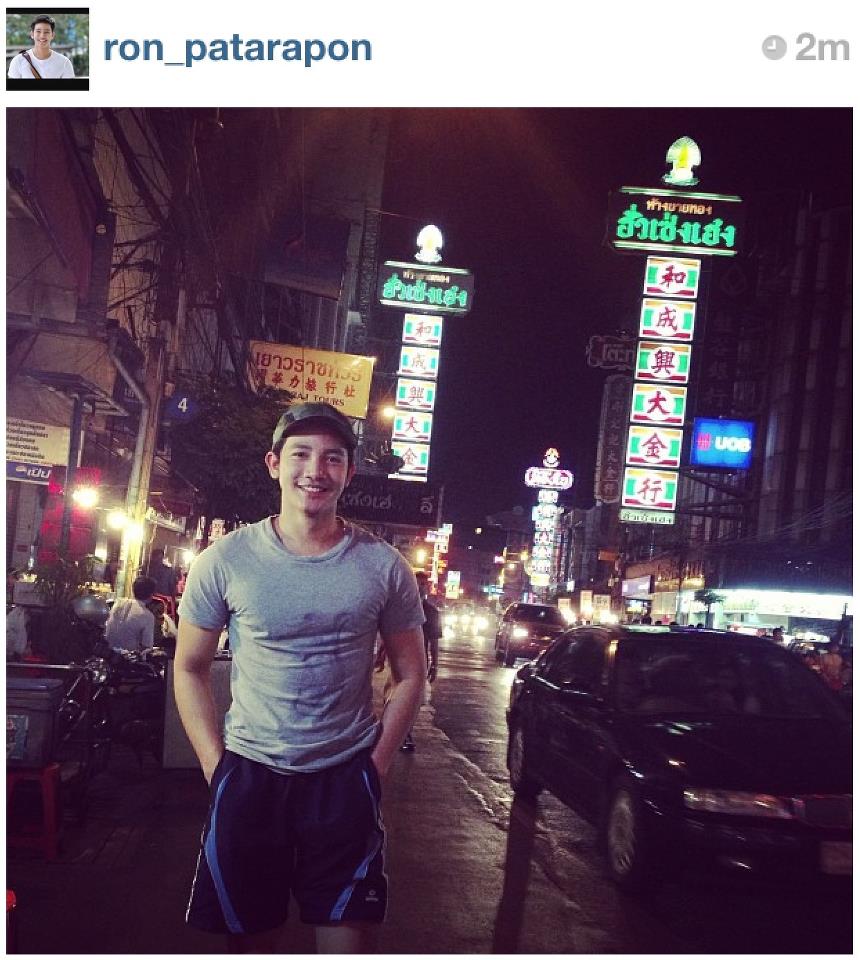 instagram @ron_patarapon (รอน ภัทรภณ)