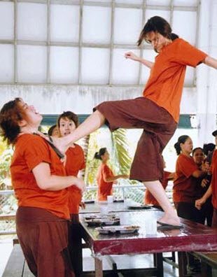 อั้ม พัชราภา สวยๆ กับบทบู๊