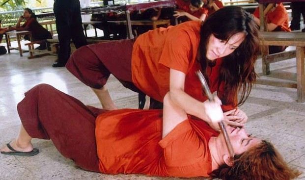 อั้ม พัชราภา สวยๆ กับบทบู๊