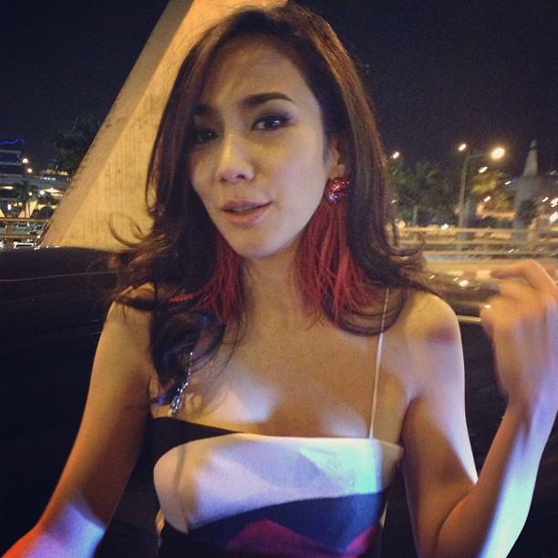 อั้ม พัชราภา@งานโตโยต้า สุราษฎร์ธานี