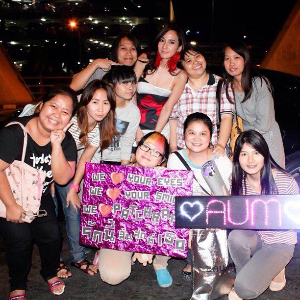 อั้ม พัชราภา@งานโตโยต้า สุราษฎร์ธานี